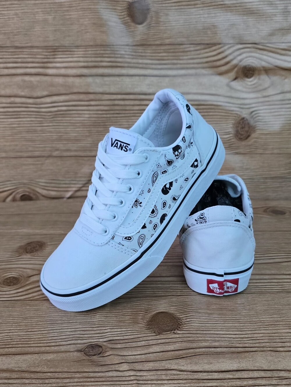VANS Ward Sneakers Barn - Hvid